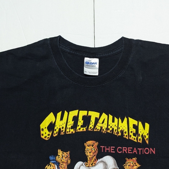 Cheetahmen The Creation T Shirt.  Men's 2XL. Action 52. NES. Promo. Used - Picture 3 of 7